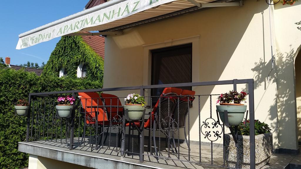FaDóra Apartman Tihany Exterior foto