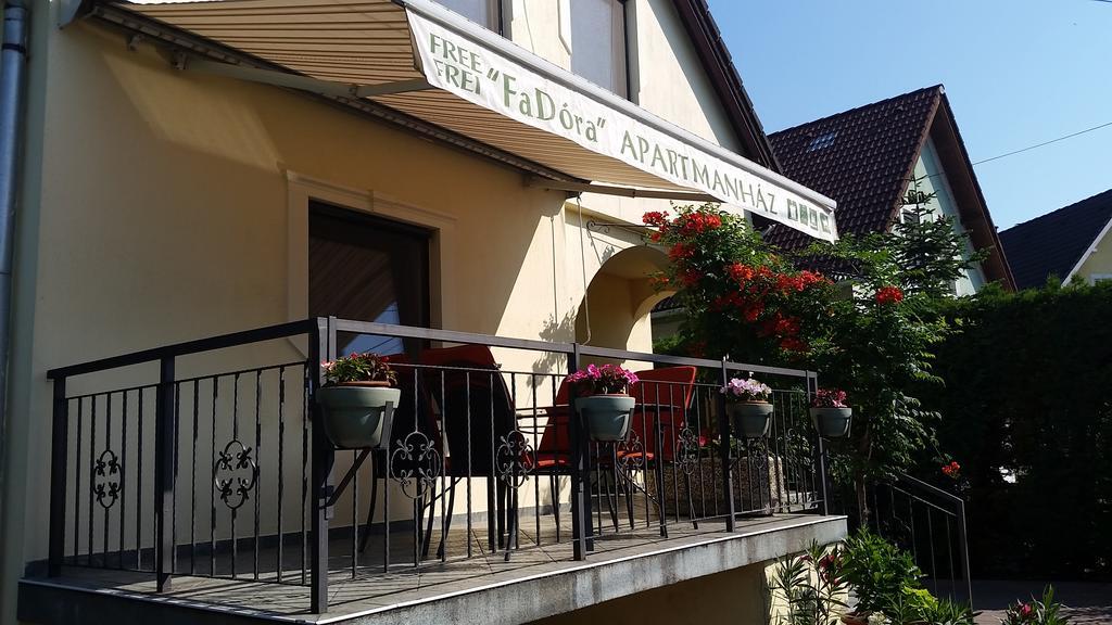 FaDóra Apartman Tihany Exterior foto
